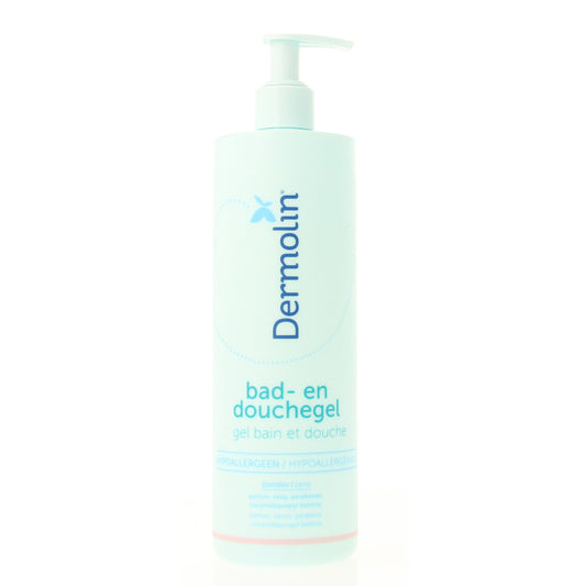 Dermolin Bad en douchegel CAPB vrij 400.00 Milliliter