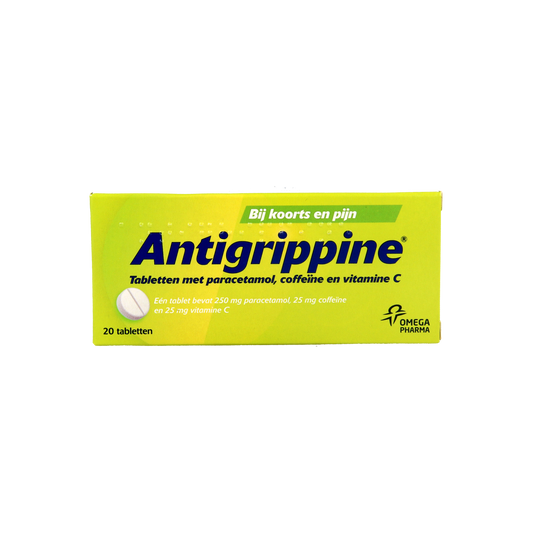 Antigrippine Paracetamol 250mg 20.00 Tabletten