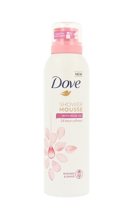 Dove Shower mousse rose oil 200.00 Milliliter