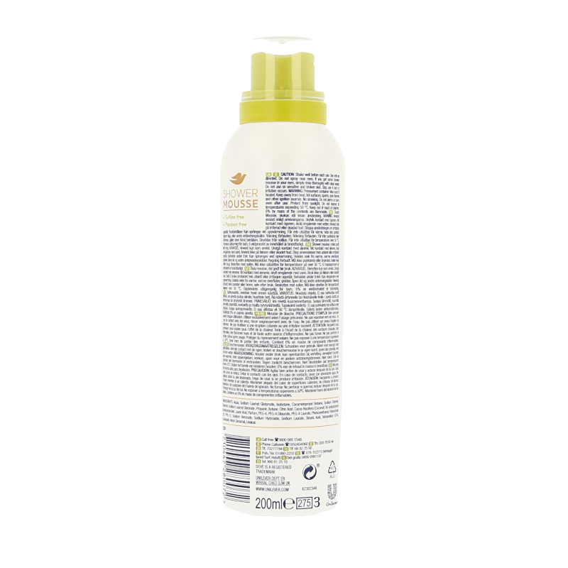 Dove Shower mousse coconut oil 200 Milliliter