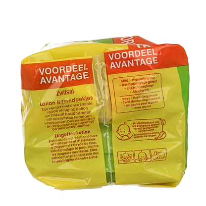 Zwitsal Billendoekjes met lotion 65 stuks 2 Stuks