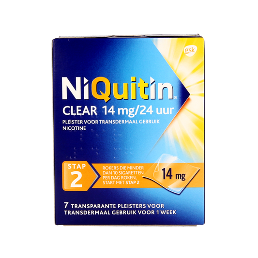 Niquitin Stap 2 14mg 7 Stuks