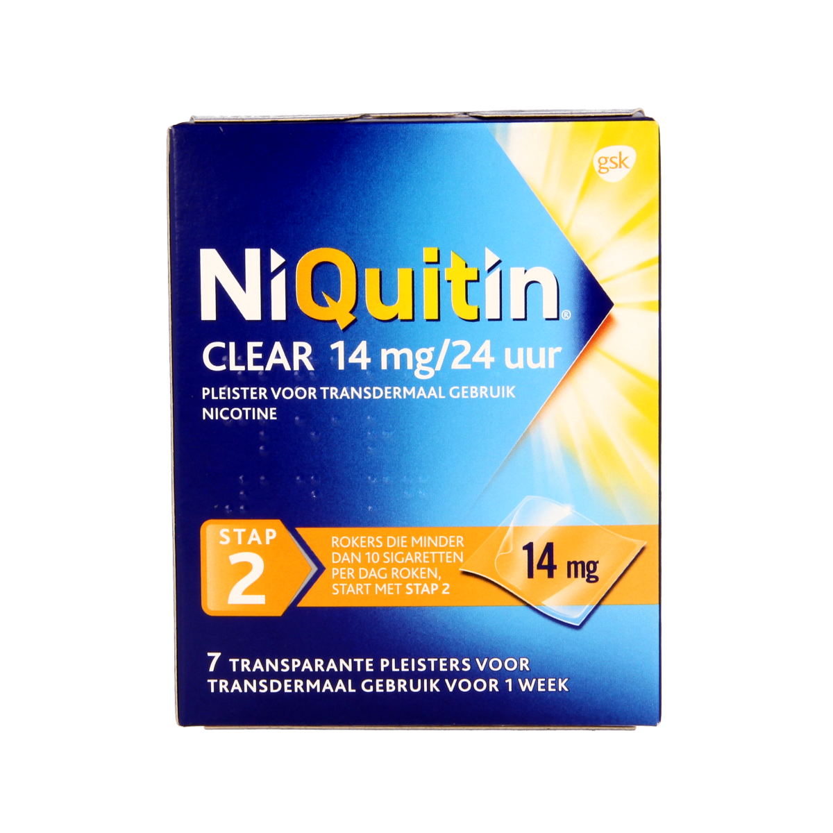 Niquitin Stap 2 14mg 7.00 Stuks