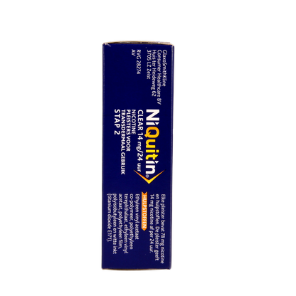 Niquitin Stap 2 14mg 7.00 Stuks
