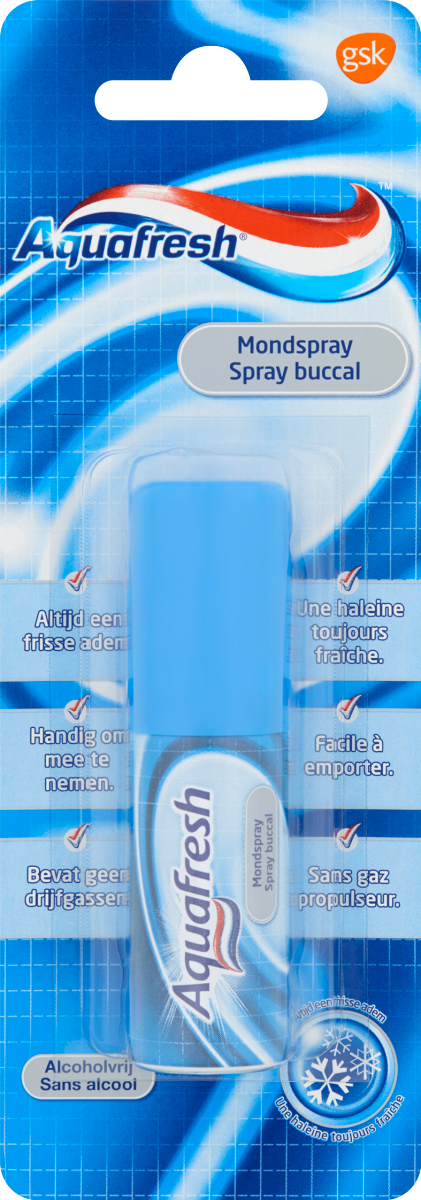 Aquafresh Mondspray 15.00 Milliliter