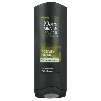 Dove Shower men + care sport active & fresh 250.00 Milliliter