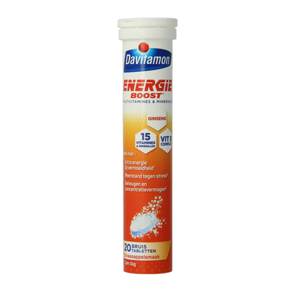 Davitamon Energie boost ginseng 20.00 Bruistabletten