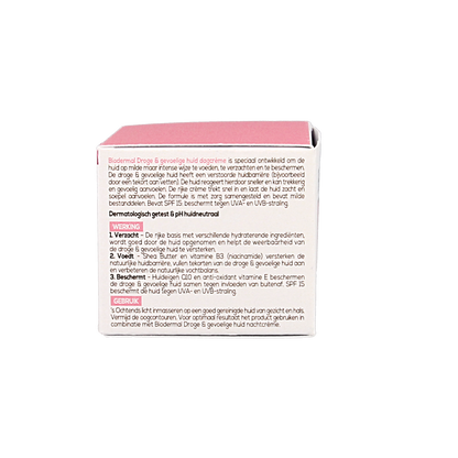 Biodermal Dagcreme droge en gevoelige huid 50 Milliliter