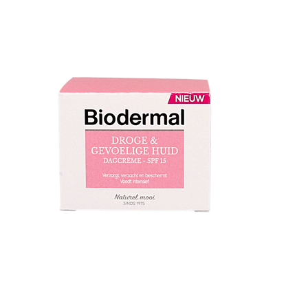 Biodermal Dagcreme droge en gevoelige huid 50 Milliliter
