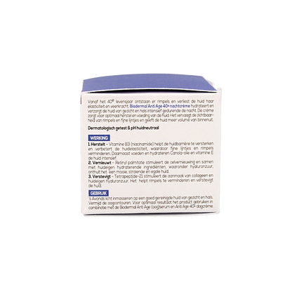 Biodermal Nachtcreme anti-age 40+ 50 Milliliter