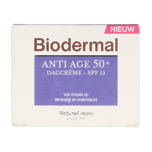 Biodermal Dagcreme anti-age 50+ 50 Milliliter