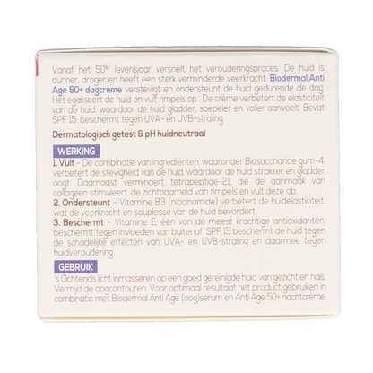 Biodermal Dagcreme anti-age 50+ 50 Milliliter