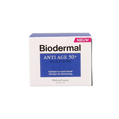 Biodermal Nachtcreme anti-age 50+ 50 Milliliter