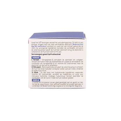 Biodermal Nachtcreme anti-age 50+ 50 Milliliter