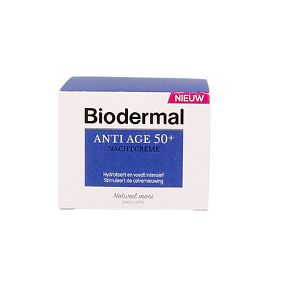 Biodermal Nachtcreme anti-age 50+ 50 Milliliter