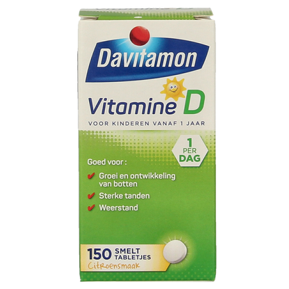 Davitamon Vitamine D kind smelttablet 150 Tabletten