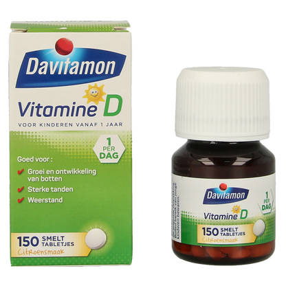 Davitamon Vitamine D kind smelttablet 150 Tabletten