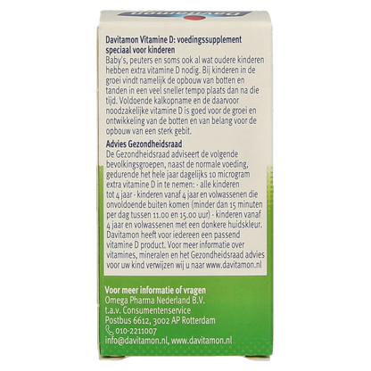 Davitamon Vitamine D kind smelttablet 150 Tabletten