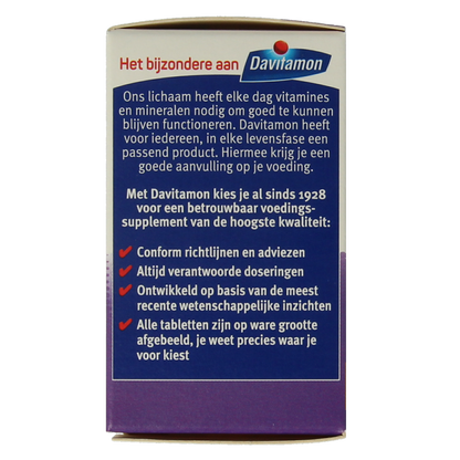 Davitamon Vitamine D volwassenen smelttablet 75 Tabletten