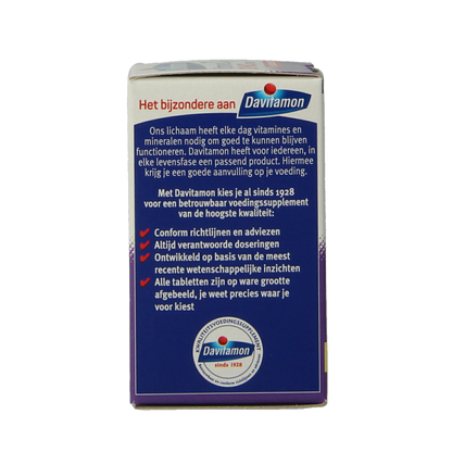Davitamon Vitamine D3 forte smelttablet 75 Tabletten