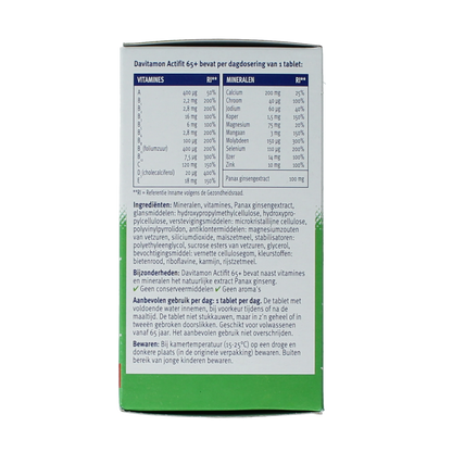 Davitamon Actifit 65+ 70.00 Tabletten