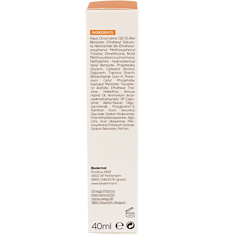 Biodermal Anti-age creme gezicht SPF30 40 Milliliter