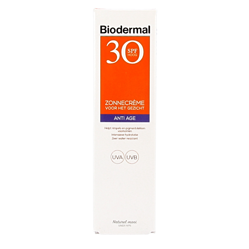 Biodermal Anti-age creme gezicht SPF30 40 Milliliter