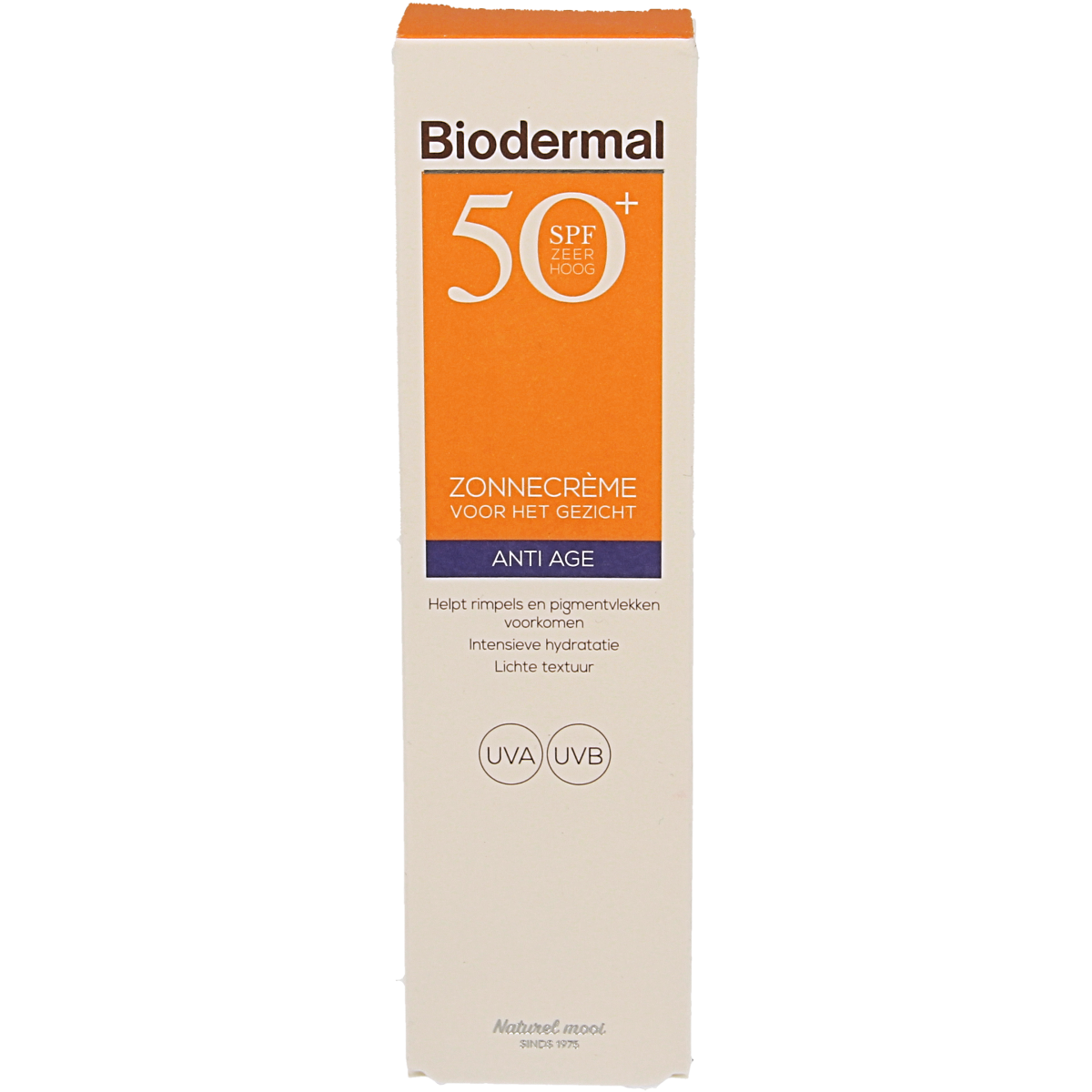 Biodermal Anti age creme gezicht SPF50+ 40.00 Milliliter