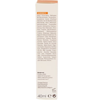 Biodermal Anti age creme gezicht SPF50+ 40.00 Milliliter