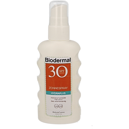Biodermal Zonnespray hydraplus SPF30 175 Milliliter