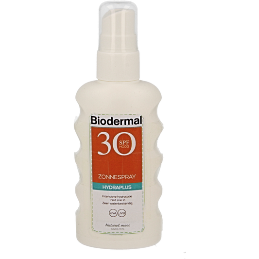 Biodermal Zonnespray hydraplus SPF30 175 Milliliter