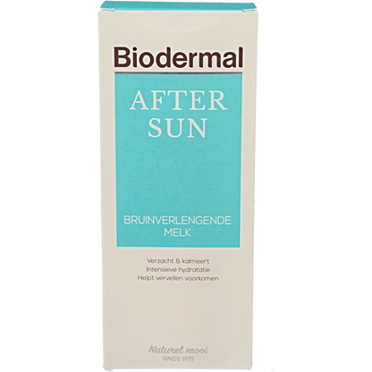 Biodermal Aftersun bruinverlengende melk 200 Milliliter