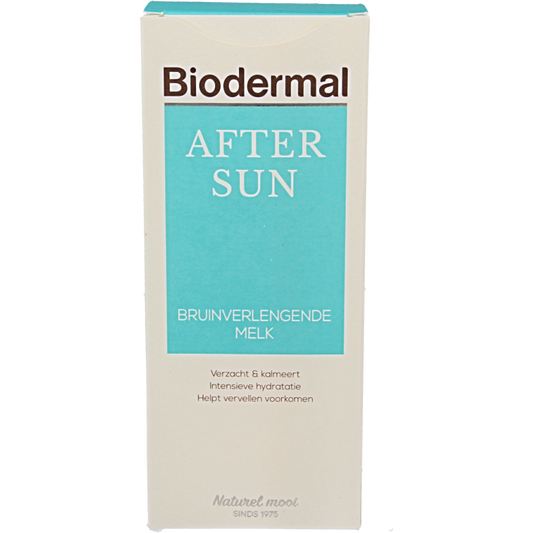 Biodermal Aftersun bruinverlengende melk 200 Milliliter