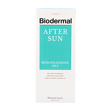 Biodermal Aftersun bruinverlengende melk 200 Milliliter