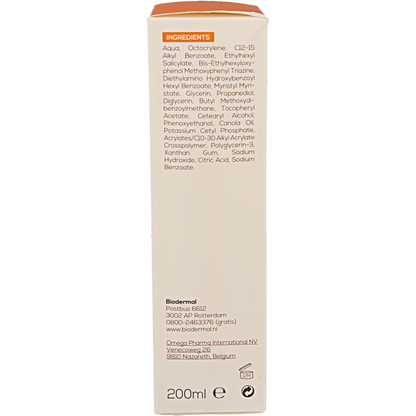 Biodermal Zonnemelk gevoelige huid SPF30 200 Milliliter