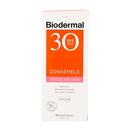 Biodermal Zonnemelk gevoelige huid SPF30 200 Milliliter