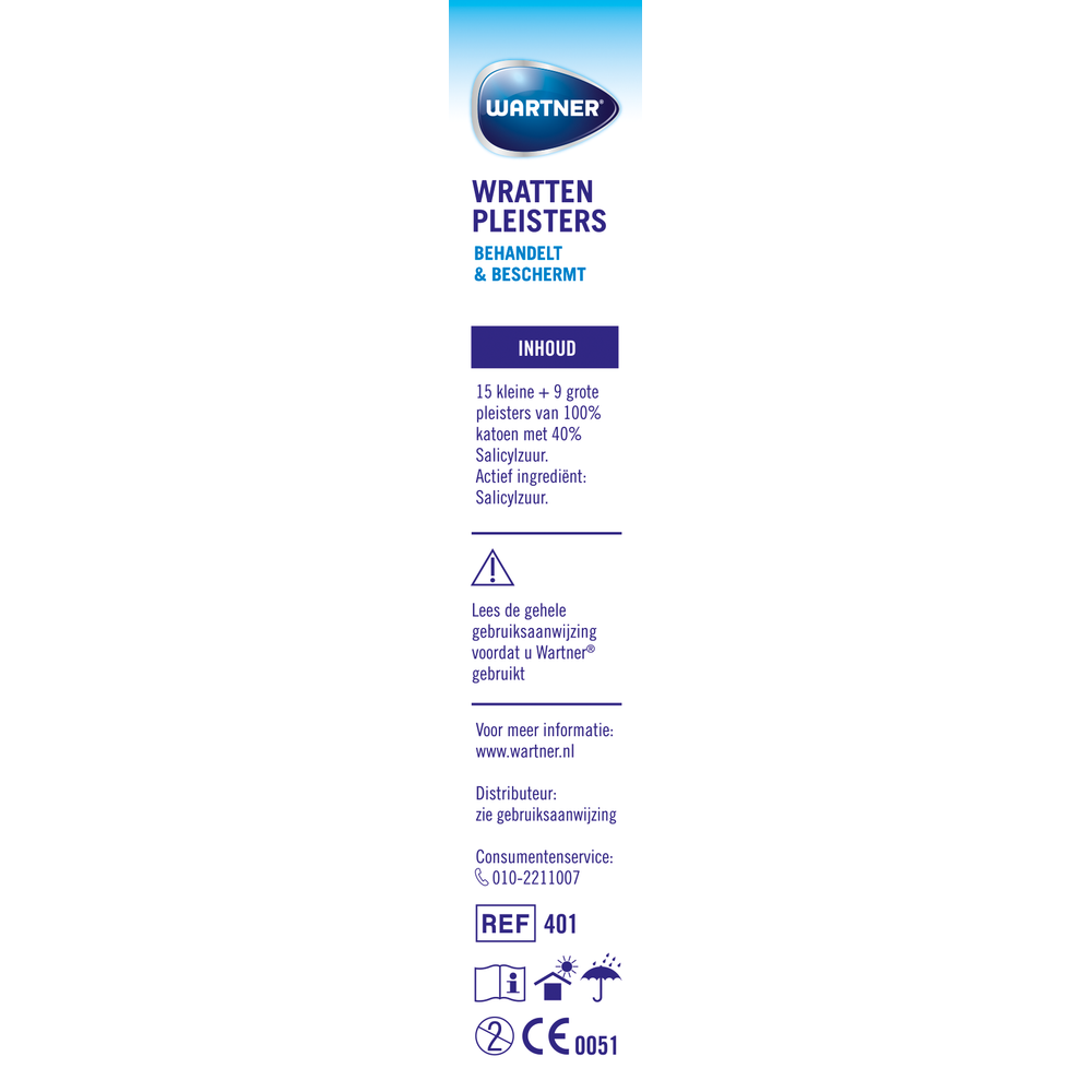 Wartner Wrattenpleister 24 Stuks