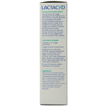Lactacyd Intimate shave 200.00 Milliliter