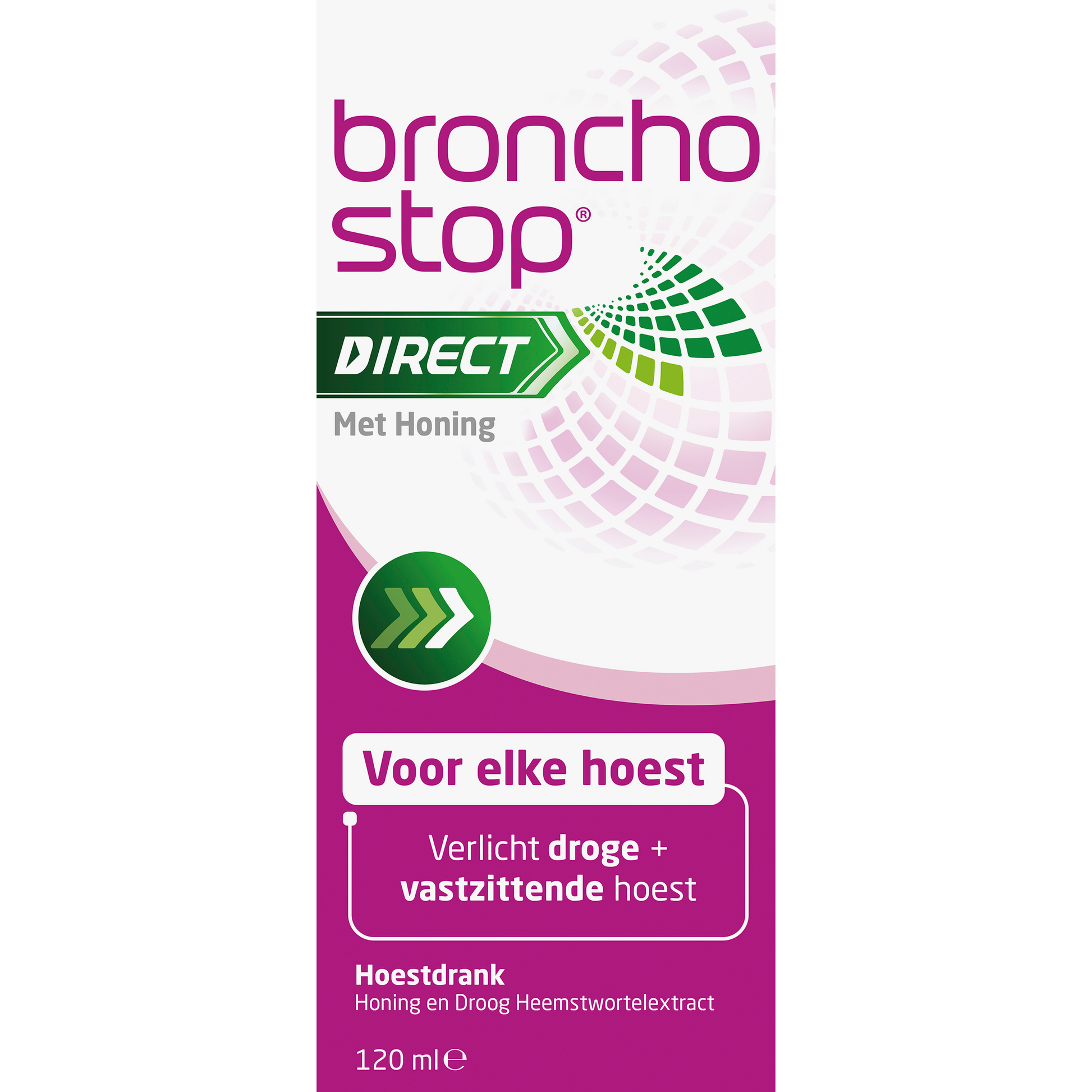 Bronchostop Hoestdrank direct met honing 120 Milliliter