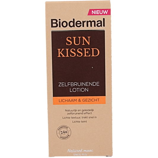 Biodermal Zelfbruinende lotion sun kiss 200 Milliliter