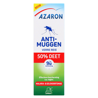 Azaron Anti muggen 50% deet spray 50 Milliliter