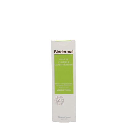 Biodermal Creme bij puistjes en onzuiverheden 30 Milliliter