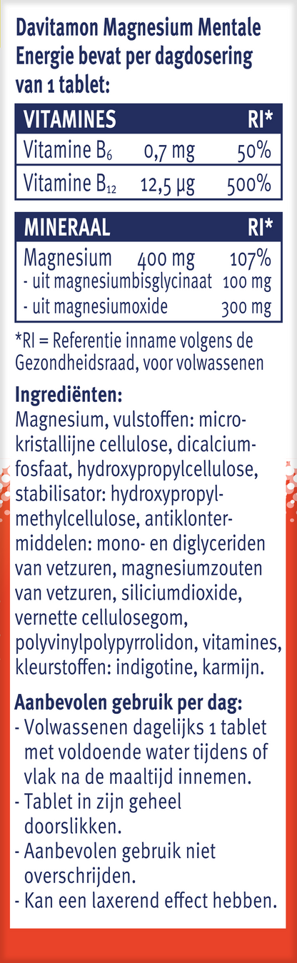 Davitamon Magnesium mentale energie 30.00 Tabletten