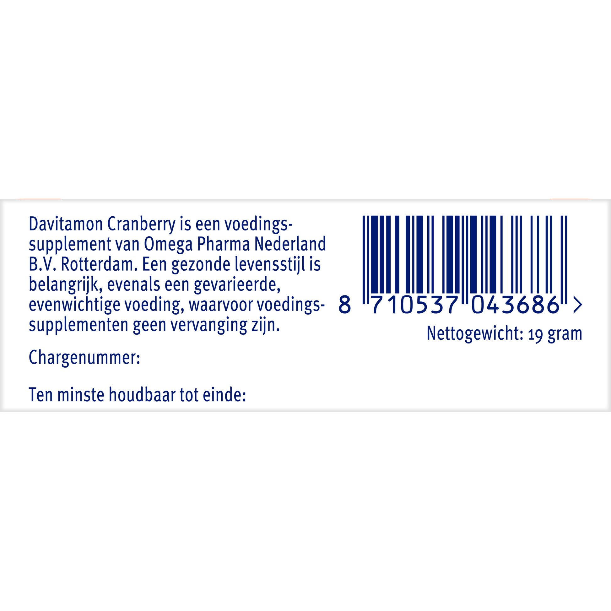 Davitamon Cranberry 30 Capsules