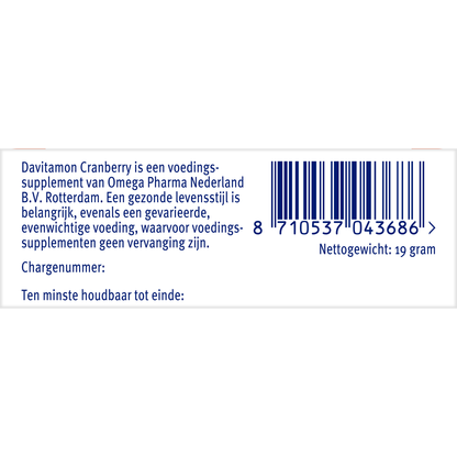 Davitamon Cranberry 30 Capsules