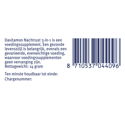 Davitamon Nachtrust 3-in-1 20 Capsules