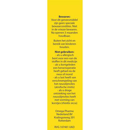 Coldrex Neusspray xylometazoline 1mg/ml 10.00 Milliliter