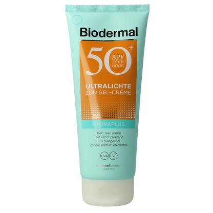 Biodermal Gelcreme ultralicht SPF50+ 200 Milliliter
