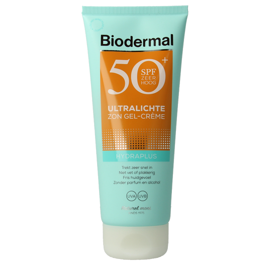 Biodermal Gelcreme ultralicht SPF50+ 200 Milliliter