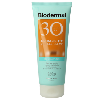 Biodermal Gelcreme ultralicht SPF30 200 Milliliter
